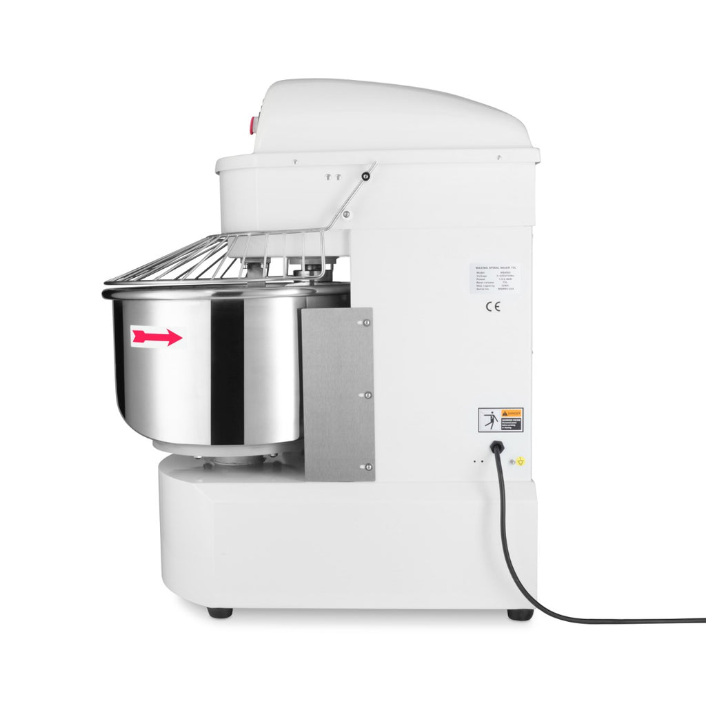 Amasadora - Profesional - 75L - 48kg Masa - 2 Velocidades