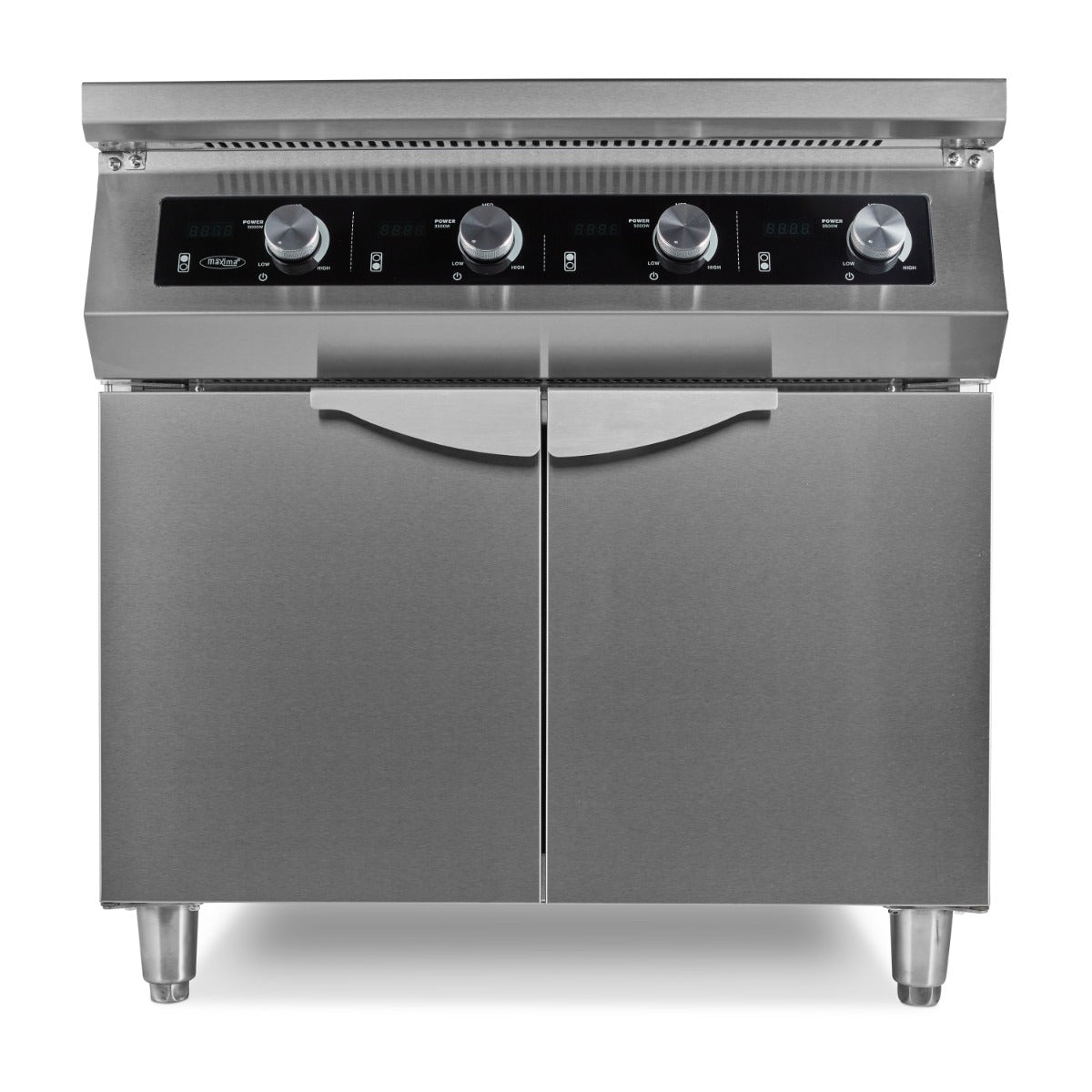 Cocina por Inducción 700 – 4 Quemadores – 17000W – con Soporte - Profesional