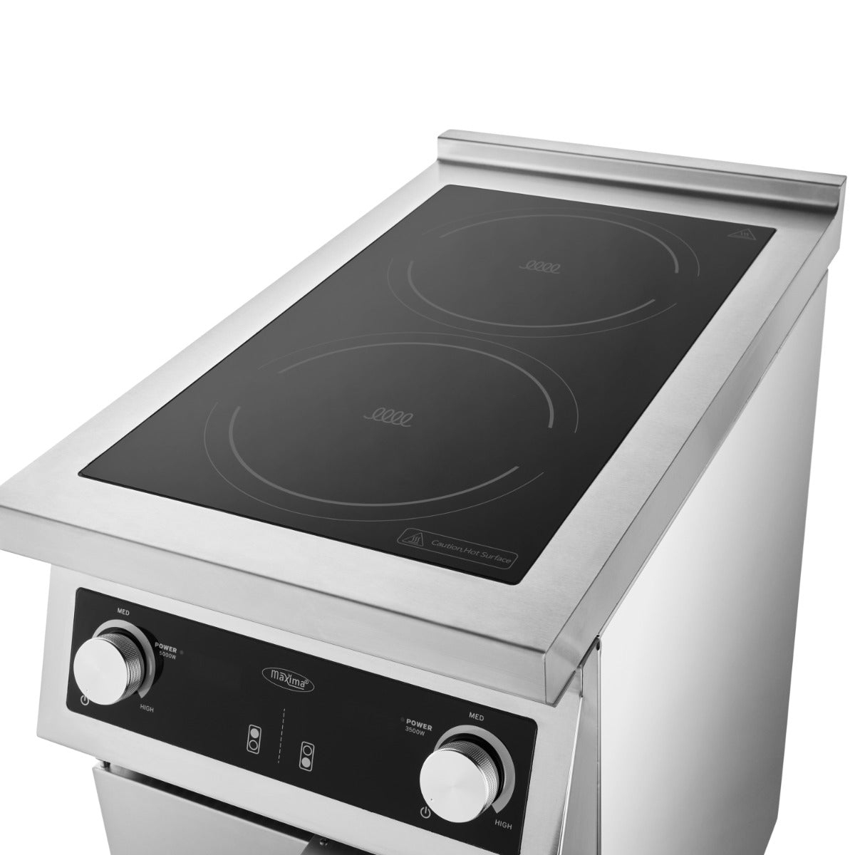 Cocina por Inducción 700 – 2 Quemadores – 8500W – con Soporte - Profesional