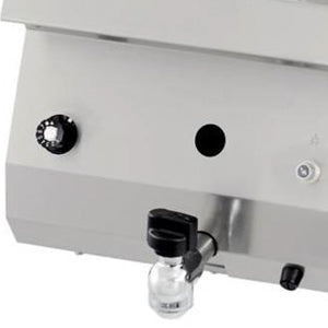 Heavy Duty Friggitrice - Professionale - 1 x 12L - Unità Singola - 70cm di Profondità - con Rubinetto di Scarico - Gas