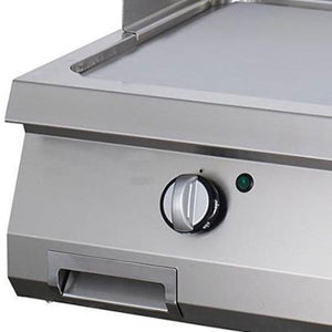 Heavy Duty Plancha - Profesional - Cromo Liso - Unidad Doble - 70cm de Profundidad - Eléctrico