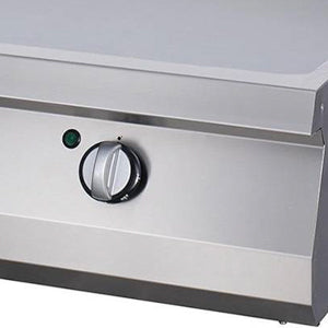 Heavy Duty Plancha - Profesional - Cromo Liso - Unidad Doble - 70cm de Profundidad - Eléctrico