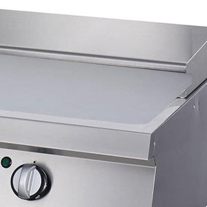 Heavy Duty Plancha - Profesional - Cromo Liso - Unidad Doble - 70cm de Profundidad - Eléctrico