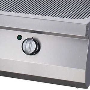 Heavy Duty Plancha - Profesional - Ranurado - Unidad Doble - 70cm de Profundidad - Eléctrico