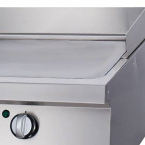 Heavy Duty Grillplatte - Professionell - Glattes Chrom - Doppeleinheit - 70cm Tiefe - Gas