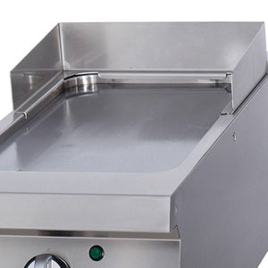 Heavy Duty Plancha - Profesional - Cromo Liso - Unidad Individual - 70cm de Profundidad - Eléctrico