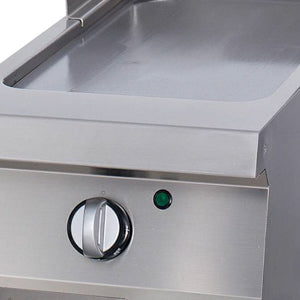 Heavy Duty Plancha - Profesional - Cromo Liso - Unidad Individual - 70cm de Profundidad - Eléctrico