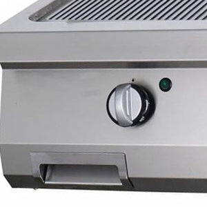 Heavy Duty Grillplatte - Professionell - Gerillt - Doppelgerät - 70cm Tiefe - Gas