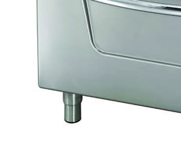 Heavy Duty gasfornuis - Professioneel - 4 branders - dubbele eenheid - 70cm diep - 31 kW - gas met oven
