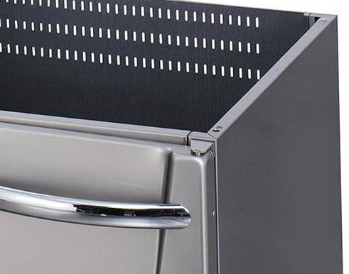 Heavy Duty Unterbau - Professionell - Doppelgerät - 70cm Tiefe - inkl. Türen