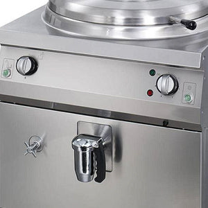 Heavy Duty Marmita - Profesional - 60L - Calor indirecto - 70cm de Profundidad - Gas