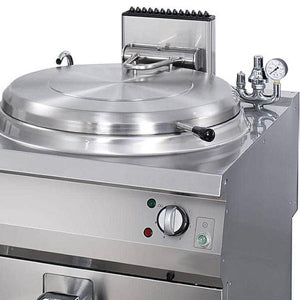 Heavy-Duty-Kochkessel - Professionell - 60L - Indirekte Beheizung - 70cm tief - Elektrisch