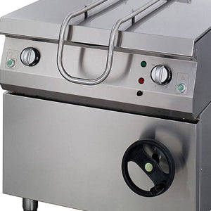 Heavy-Duty-Bratpfanne - Professionell - 50L - Doppeleinheit - 70cm tief - Elektrisch