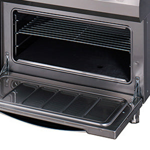 Premium Gasherd - Professionell - 6 Brenner - Dreifachgerät - 90cm Tiefe - Gas mit Elektrobackofen