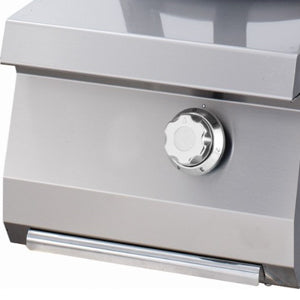 Premium-Wok-Kocher - Professionell - 28,5cm Kochring - Einzeleinheit - 90cm Tiefe - Gas
