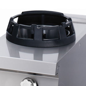 Premium-Wok-Kocher - Professionell - 28,5cm Kochring - Einzeleinheit - 90cm Tiefe - Gas