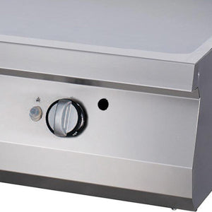 Premium-Grillplatte - Professionell - Glattes Chrom - Doppeleinheit - 90cm Tiefe - Gas