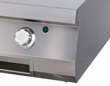 Piastra di cottura Premium - Professionale - Liscia - Unità singola - 90cm di profondità - Elettrico