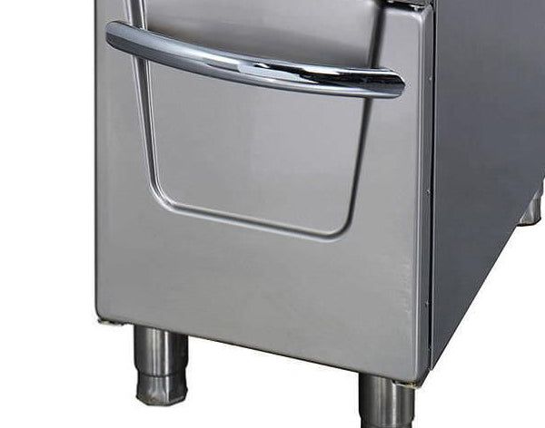 Premium Freidora - Profesional - 1 x 22L - Unidad Individual - 90cm de Profundidad - con Grifo de Vaciado - Gas