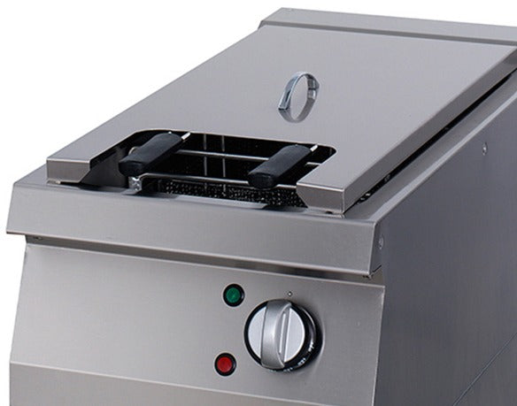 Premium-Fritteuse - Professionell - 1 x 22L - Einzelgerät - 90cm Tiefe - mit Ablasshahn - Elektrisch