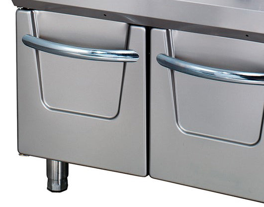 Premium Cocedor de Pasta - Profesional - Unidad Doble - 90cm de Profundidad - Gas