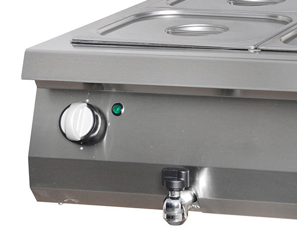 Bagnomaria Premium - Professionale - Unità doppia - 90cm di profondità - Elettrico
