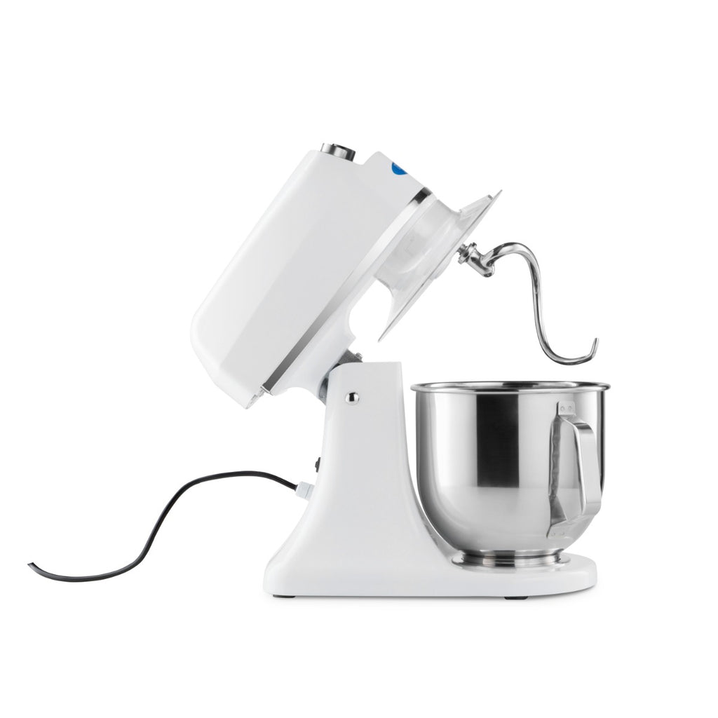Planetenrührmaschine - Professionell - 7L - bis 2kg Teig - Weiß