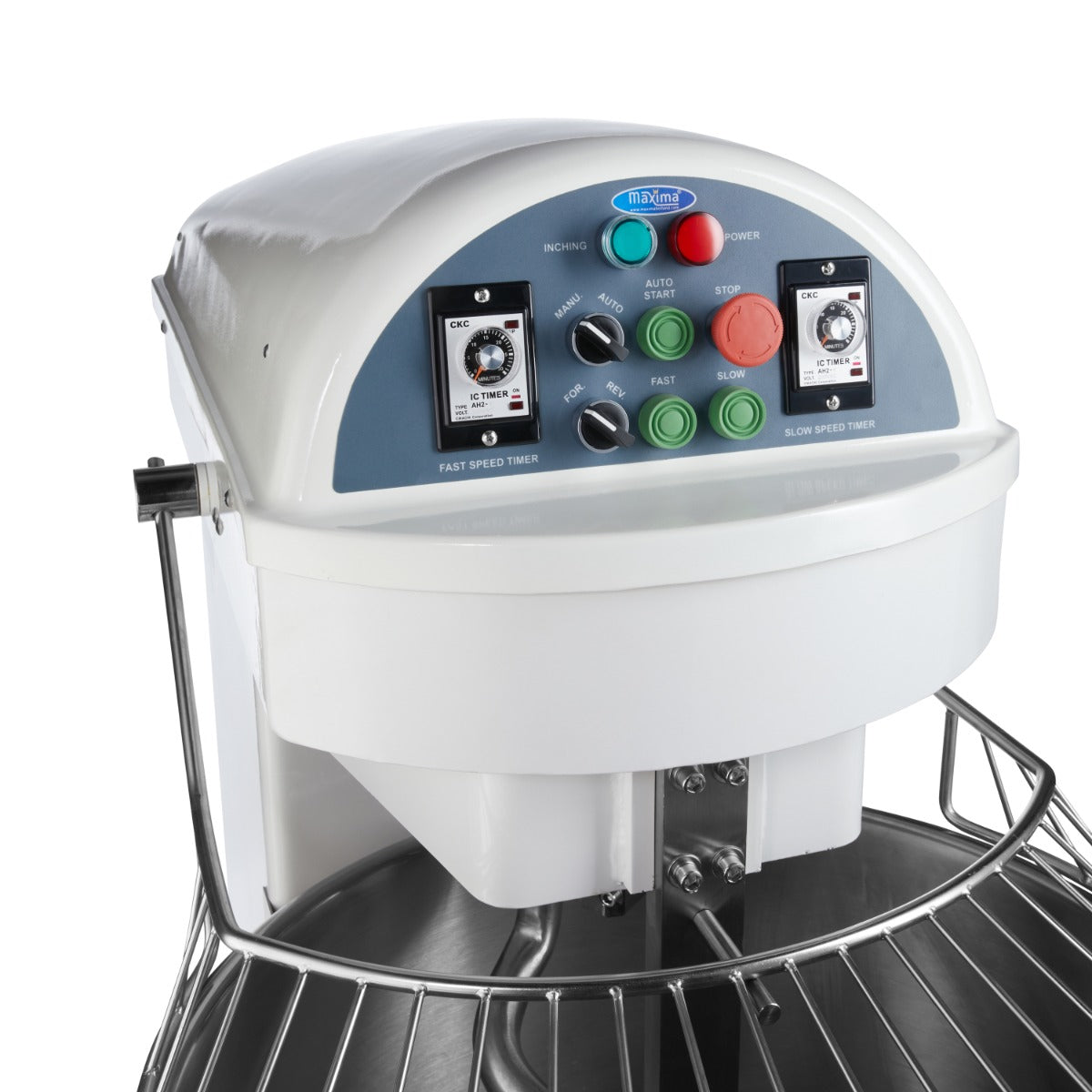 Amassadeira em espiral - Profissional - 100L - 64kg de massa - 2 velocidades - 400V