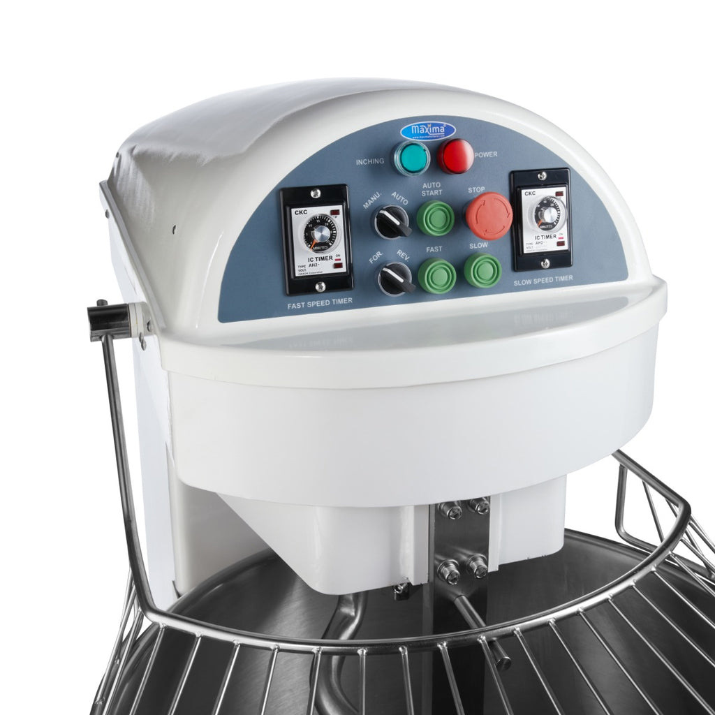 Amasadora - Profesional - 130L - 80kg Masa - 2 Velocidades - 400V
