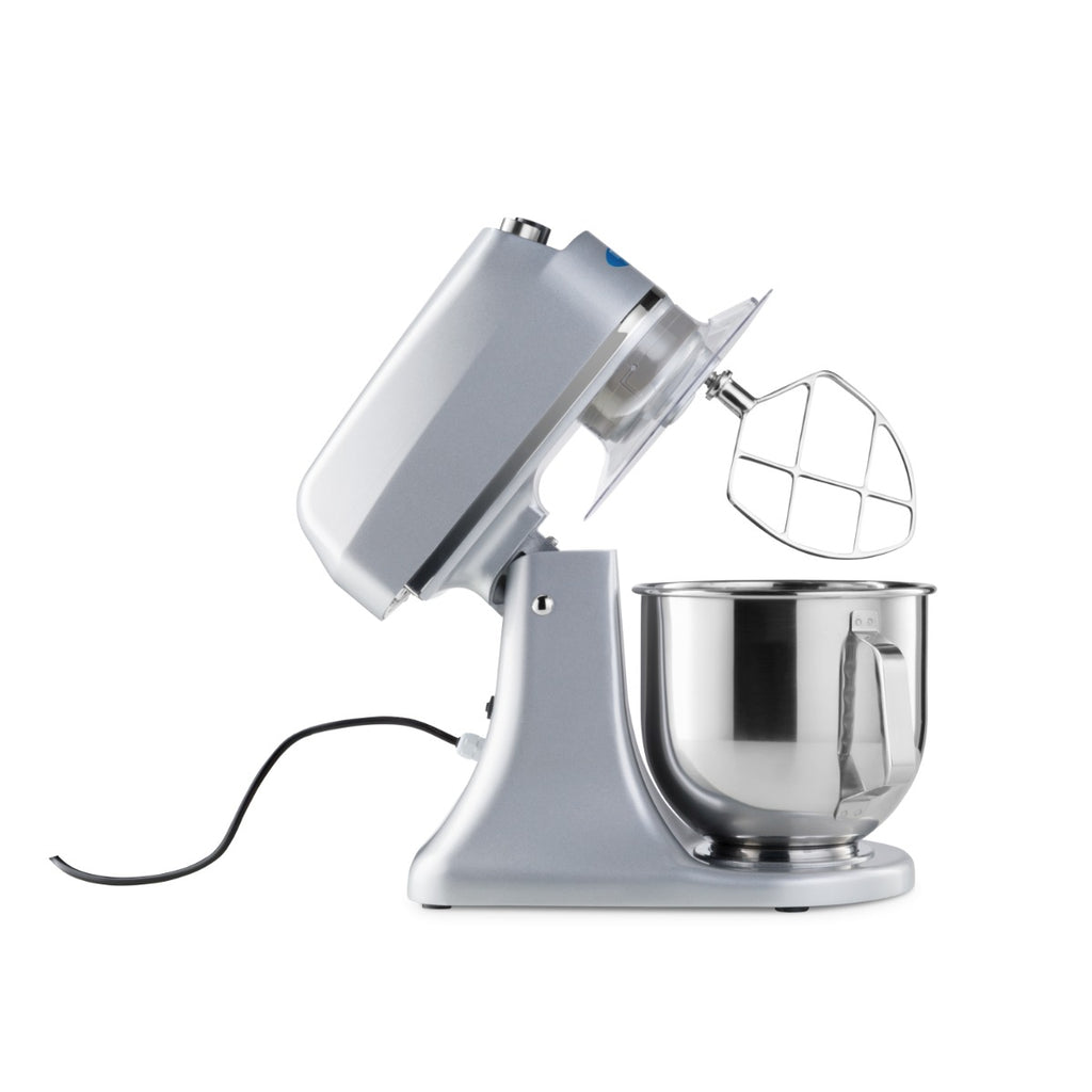 Planetenrührmaschine - Professionell - 7L - bis zu 2kg Teig - Silber