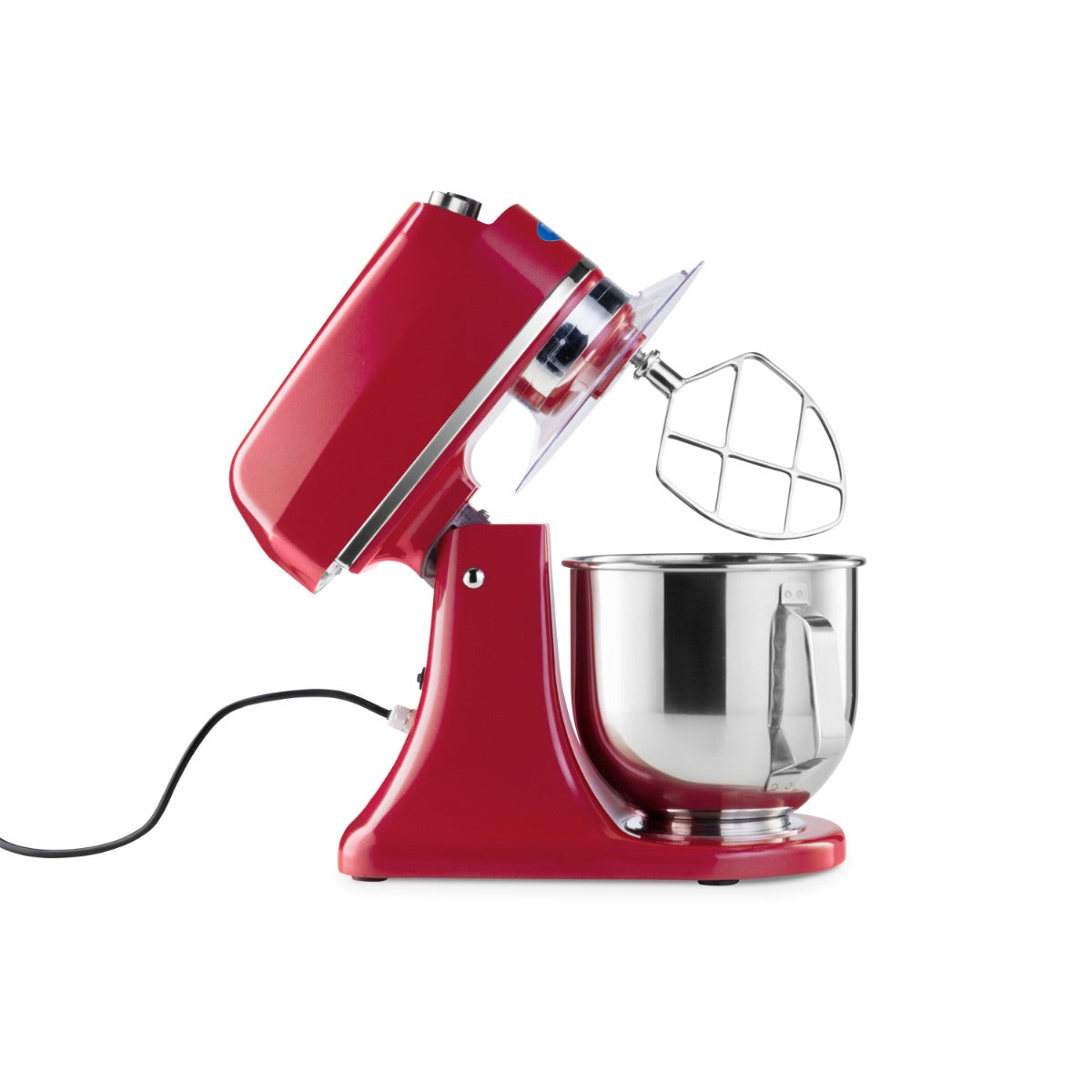 Planetenrührmaschine - Professionell - 7L - bis zu 2kg Teig - Himbeerrot