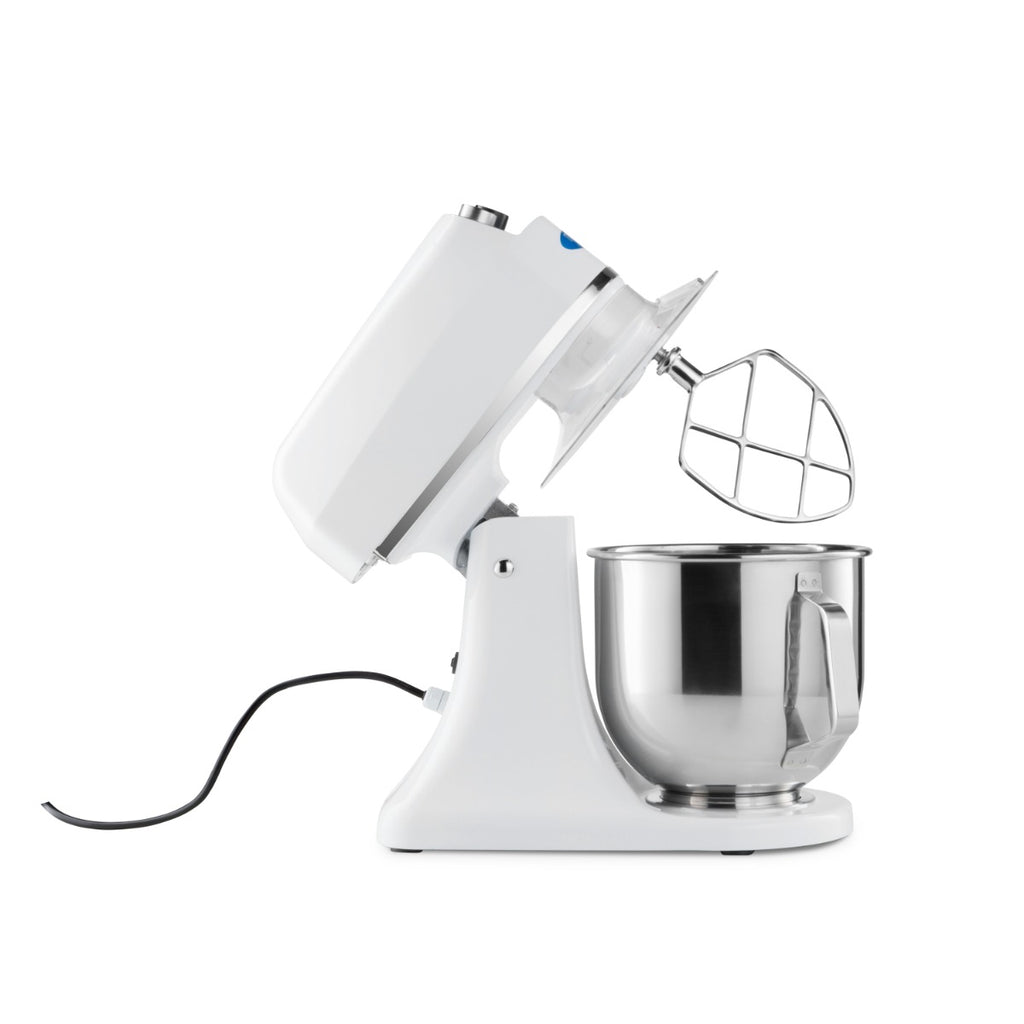 Planetenrührmaschine - Professionell - 7L - bis 2kg Teig - Weiß
