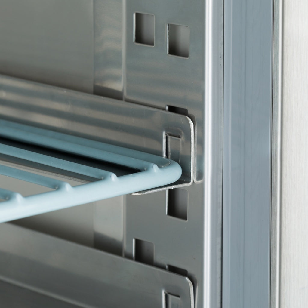 Bäckerei-Tiefkühlschrank - Professionell - 800L - verstellbare Schienen - für 60 x 40cm - auf Rollen