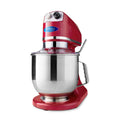 Planetenrührmaschine - Professionell - 7L - bis zu 2kg Teig - Himbeerrot