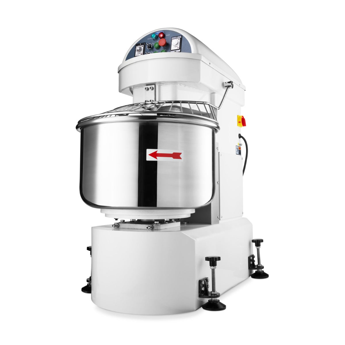 Amassadeira em espiral - Profissional - 100L - 64kg de massa - 2 velocidades - 400V