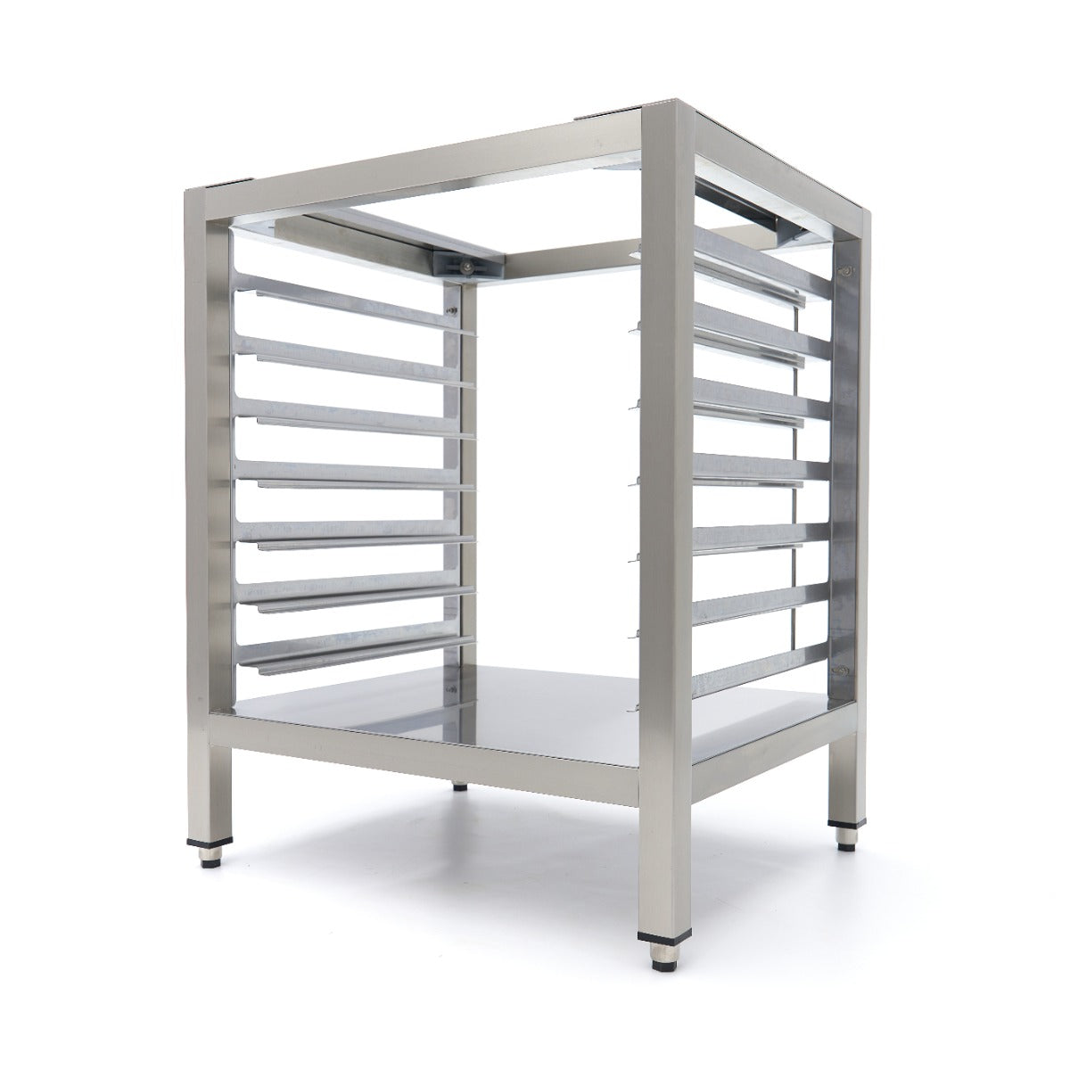 Mesa para Horno Mixto de Vapor con Estante - Profesional - Guías del Estante - 7x 1/1 GN
