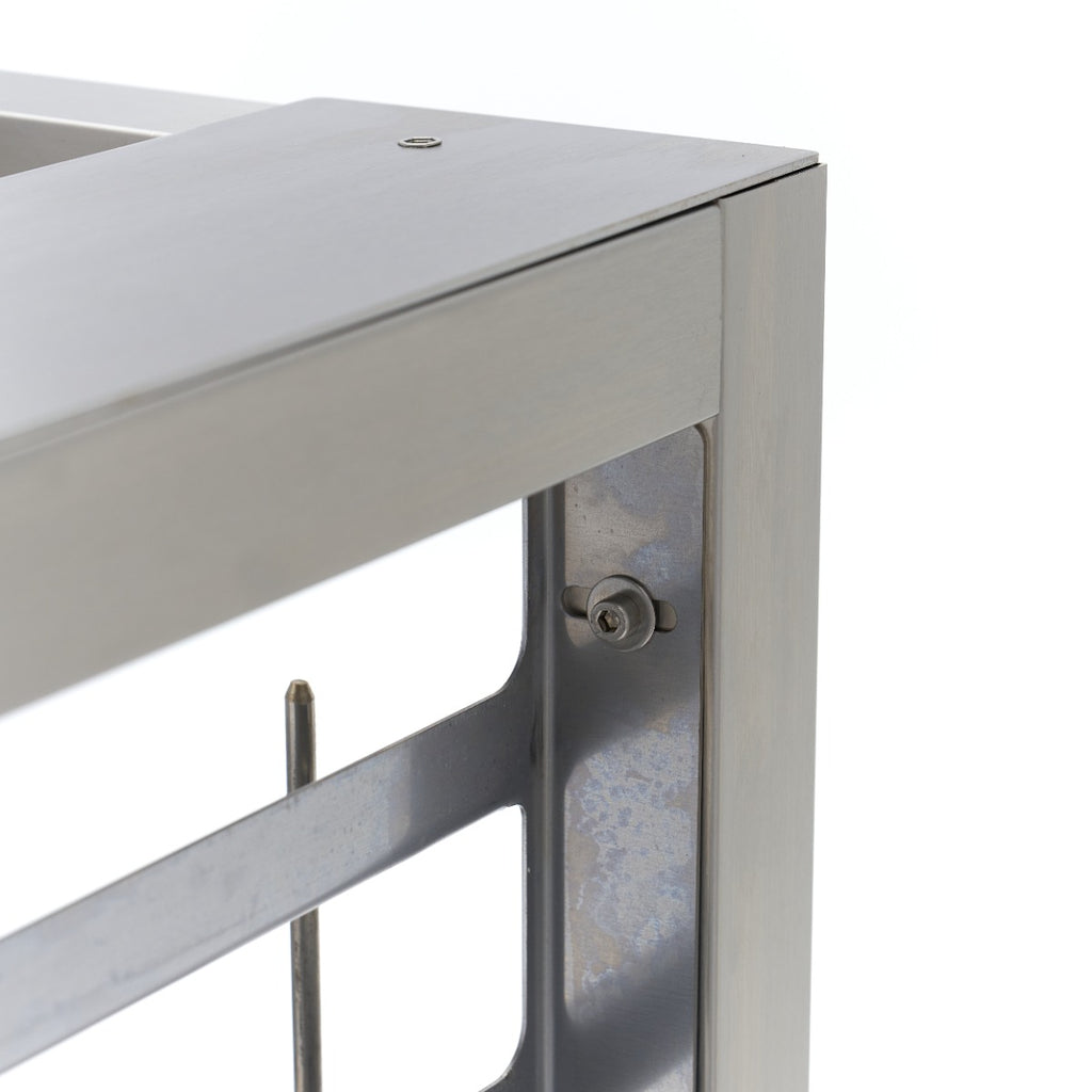 Supporto per forno combinato a vapore 4/6/10x 1/1 GN - Professionale - con ripiano