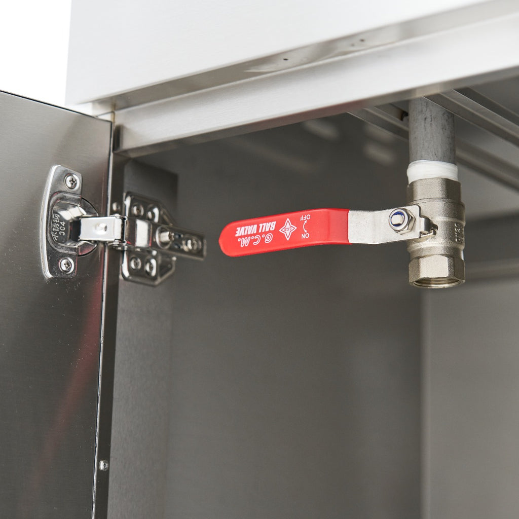 Fritadeira - Profissional - 16L - 1 cesto - com torneira de drenagem e suporte - 230V