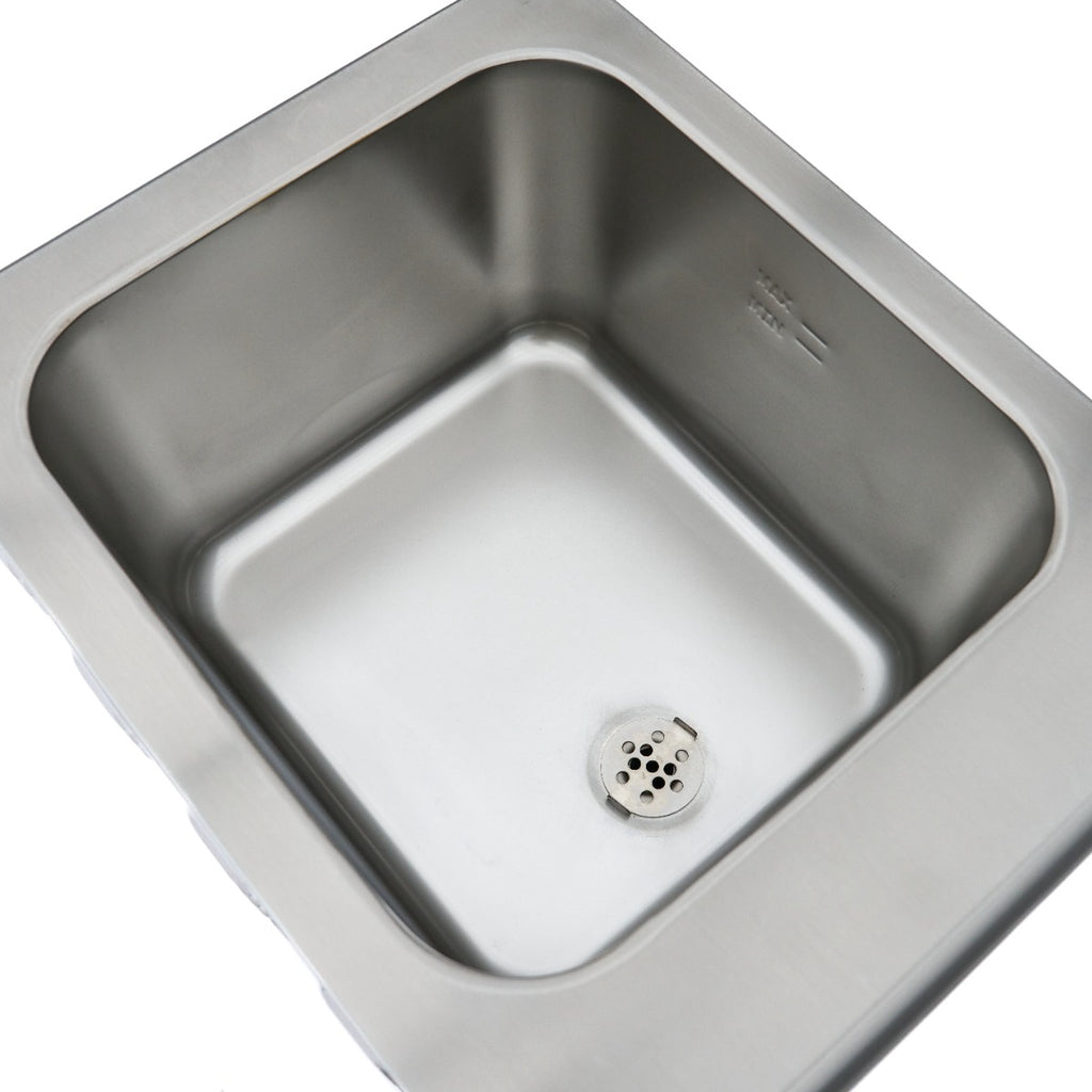 Fritadeira - Profissional - 16L - 1 cesto - com torneira de drenagem e suporte - 230V