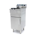 Fritadeira - Profissional - 16L - 1 cesto - com torneira de drenagem e suporte - 230V