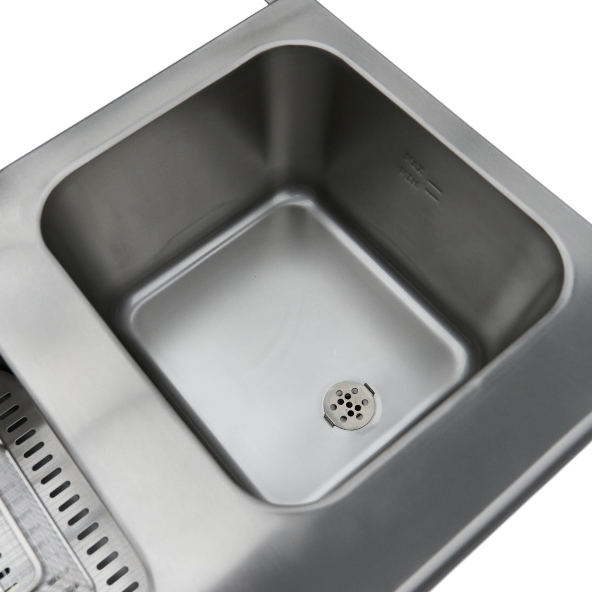 Freidora - Profesional - 2 x 16L - 2 Cestas - con Grifo de Vaciado y Soporte - 230V
