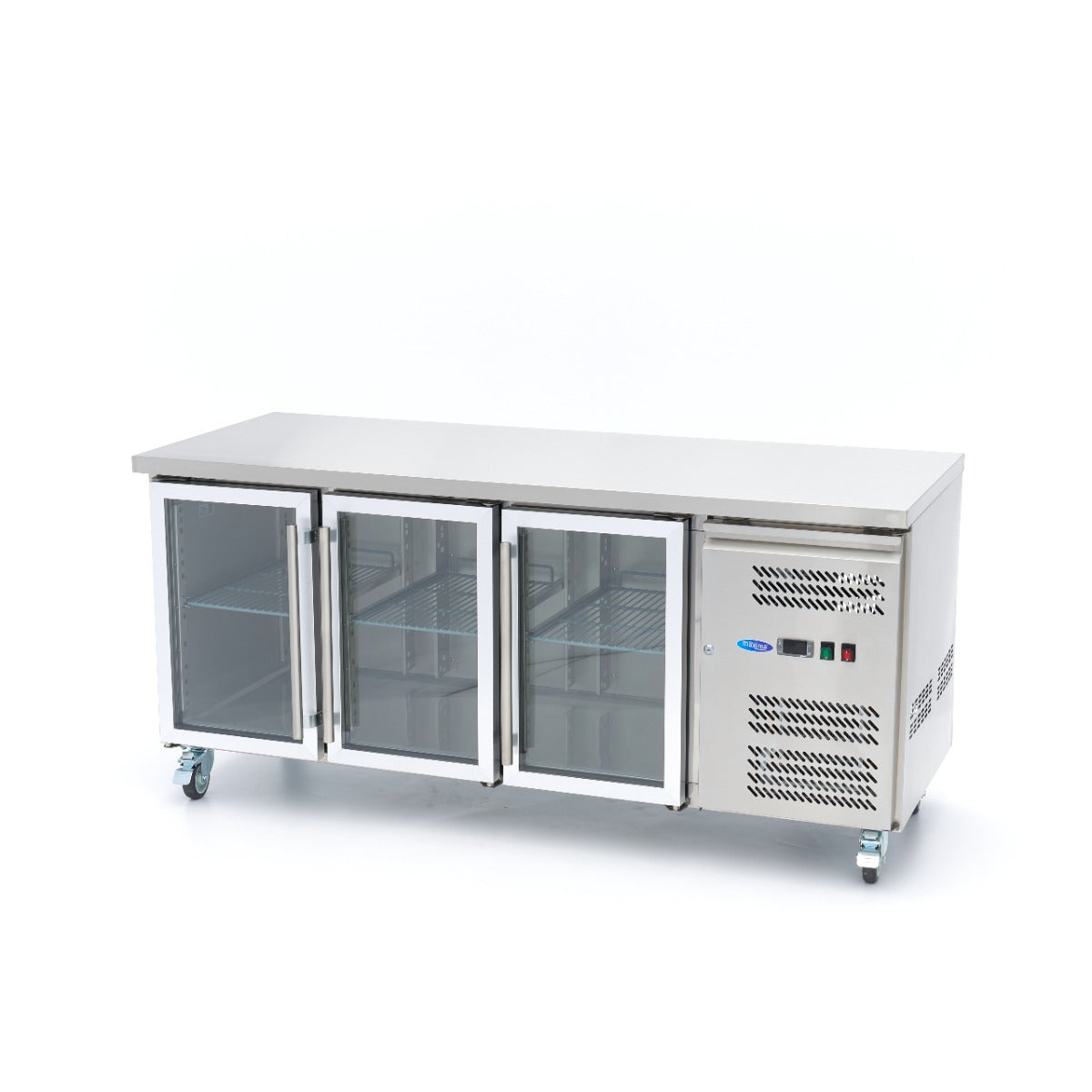 Balcão frigorífico - Profissional - 180cm - 3 portas de vidro