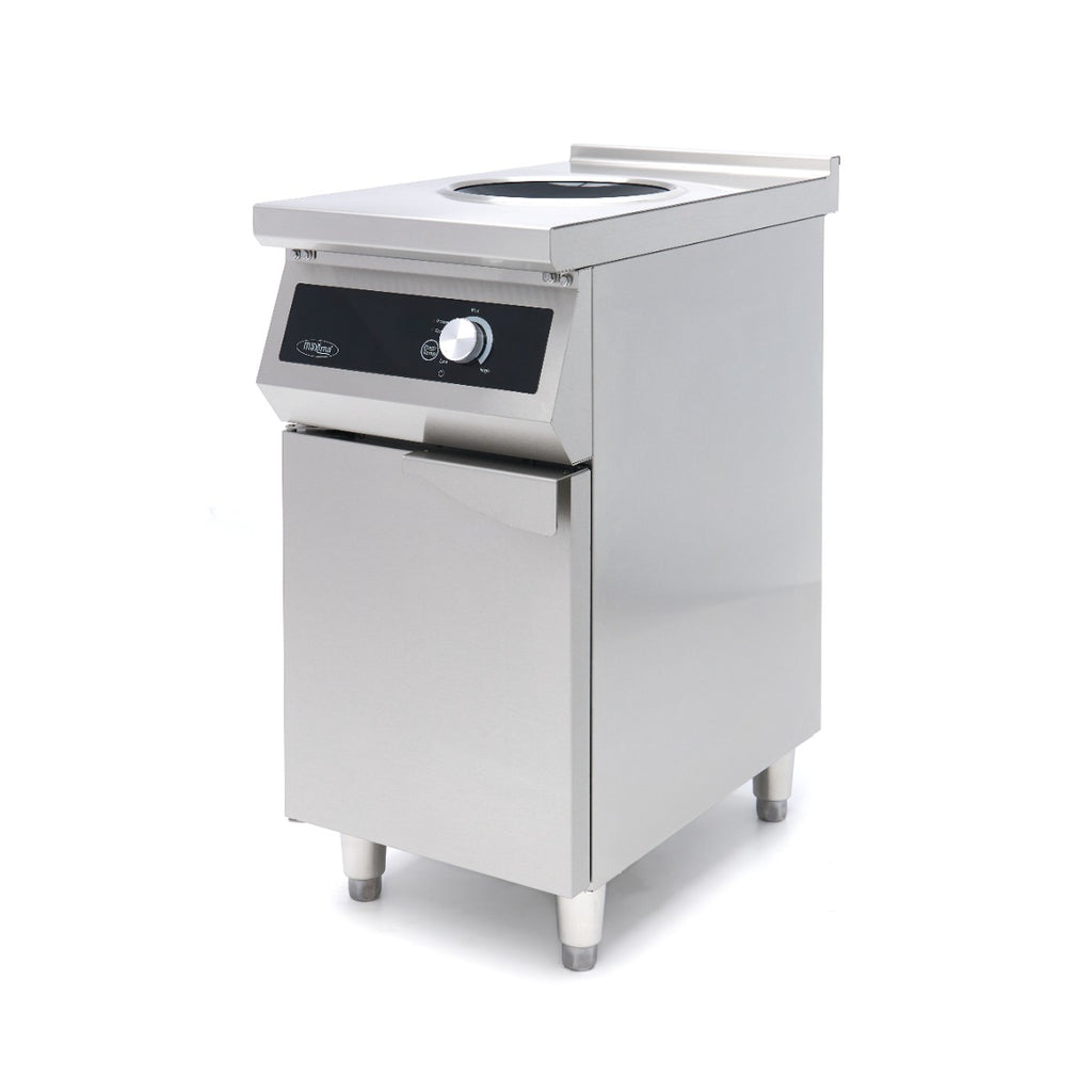 Cocina Wok por Inducción 700 – Ø28cm – 5000W – con Soporte - Profesional