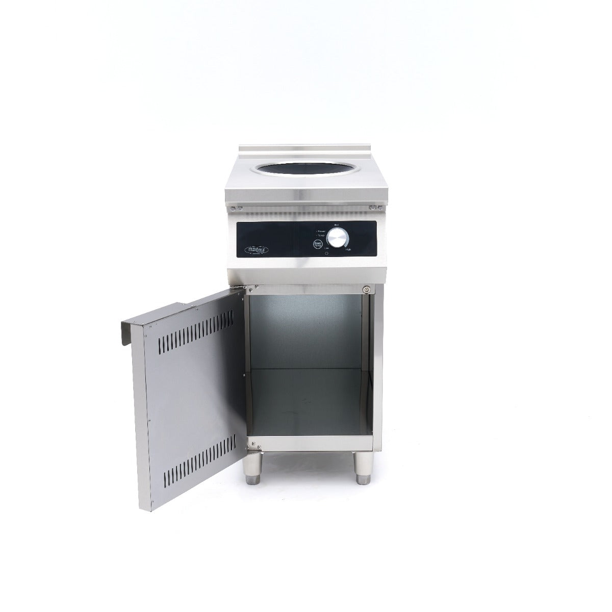 Cocina Wok por Inducción 700 – Ø28cm – 5000W – con Soporte - Profesional