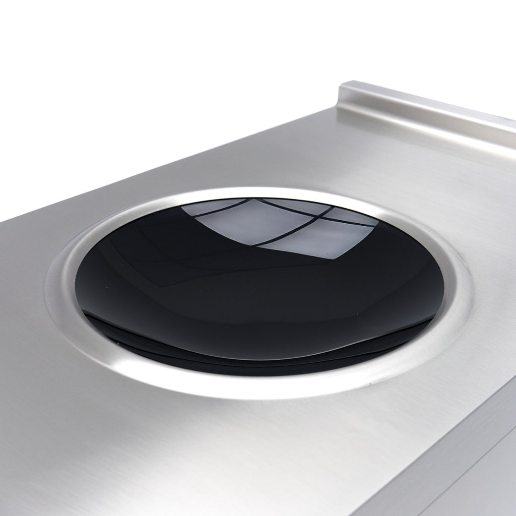 Cocina Wok por Inducción 700 – Ø28cm – 5000W – con Soporte - Profesional