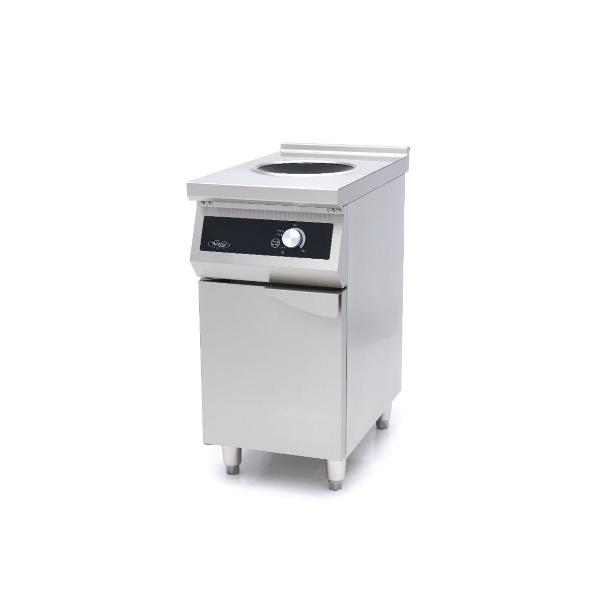 Cocina Wok por Inducción 700 – Ø28cm – 5000W – con Soporte - Profesional