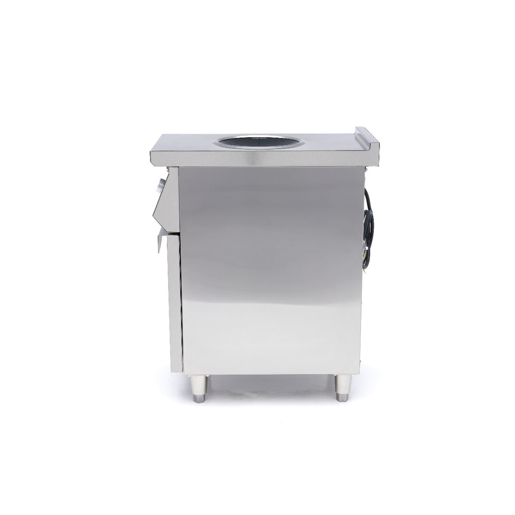 Cocina Wok por Inducción 700 – Ø28cm – 5000W – con Soporte - Profesional