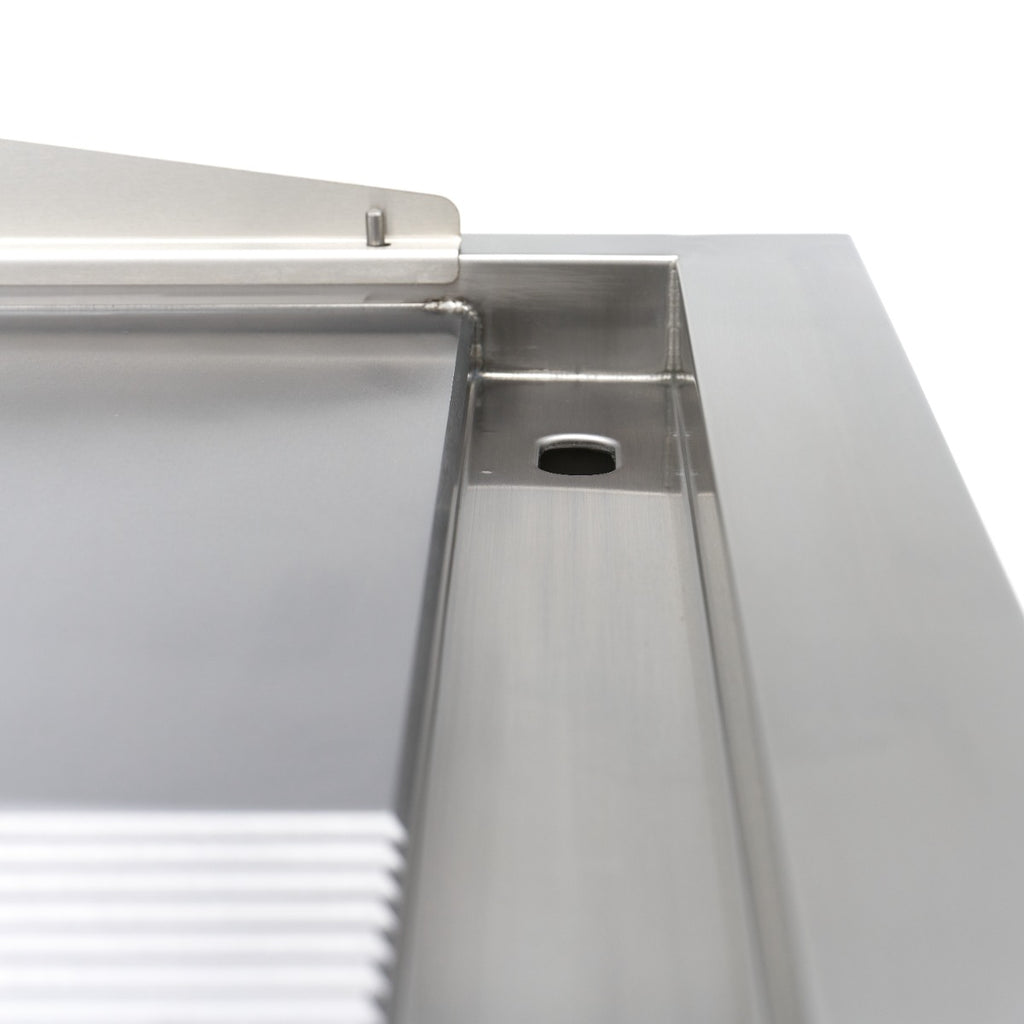 Piastra a induzione 700 - Professionale - superficie liscia e scanalata - 5.000 W - doppia