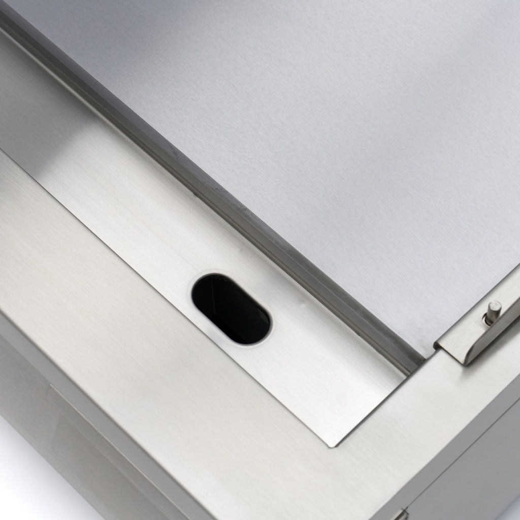 Piastra a induzione 700 - Professionale - superficie liscia e scanalata - 5.000 W - doppia