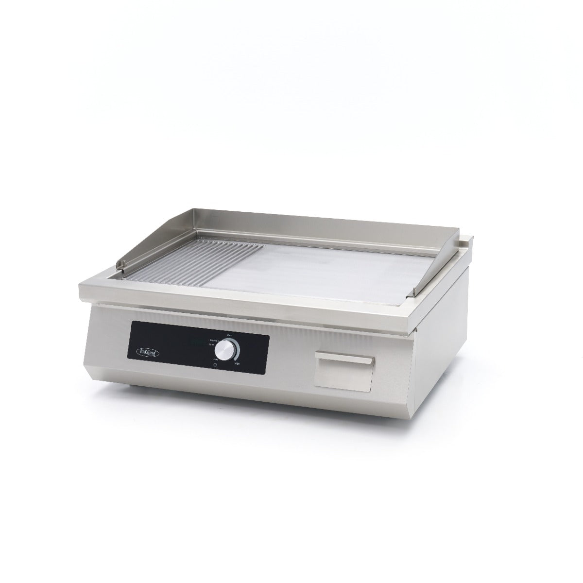 Piastra a induzione 700 - Professionale - superficie liscia e scanalata - 5.000 W - doppia